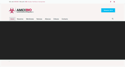 Desktop Screenshot of amexbio.org