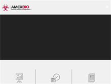 Tablet Screenshot of amexbio.org